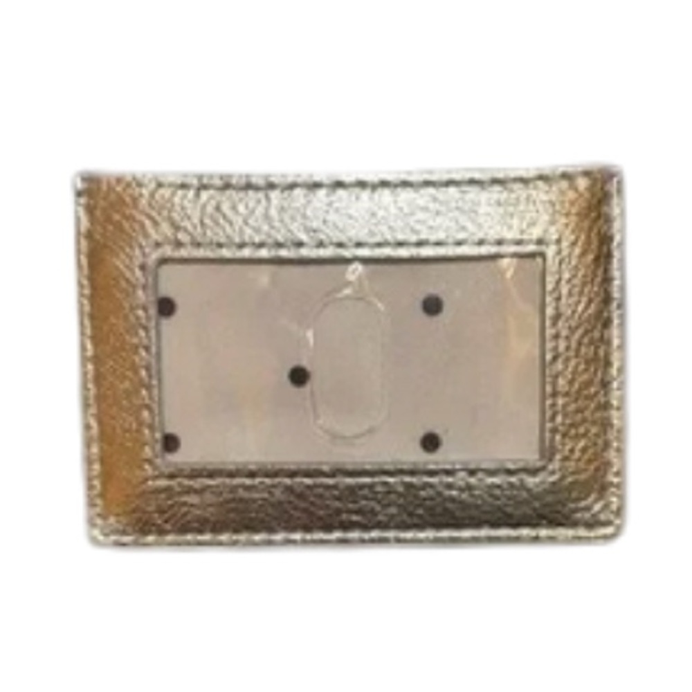 ON 34th Silver Slim Card Holder Wallet | Minimalist ID Case NWOT